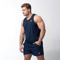 Moisture-Wicking and Quick-Drying Men's Performance Tank Top in Navy for Sports & Outdoor Training T-Shirts, Hoodie,...