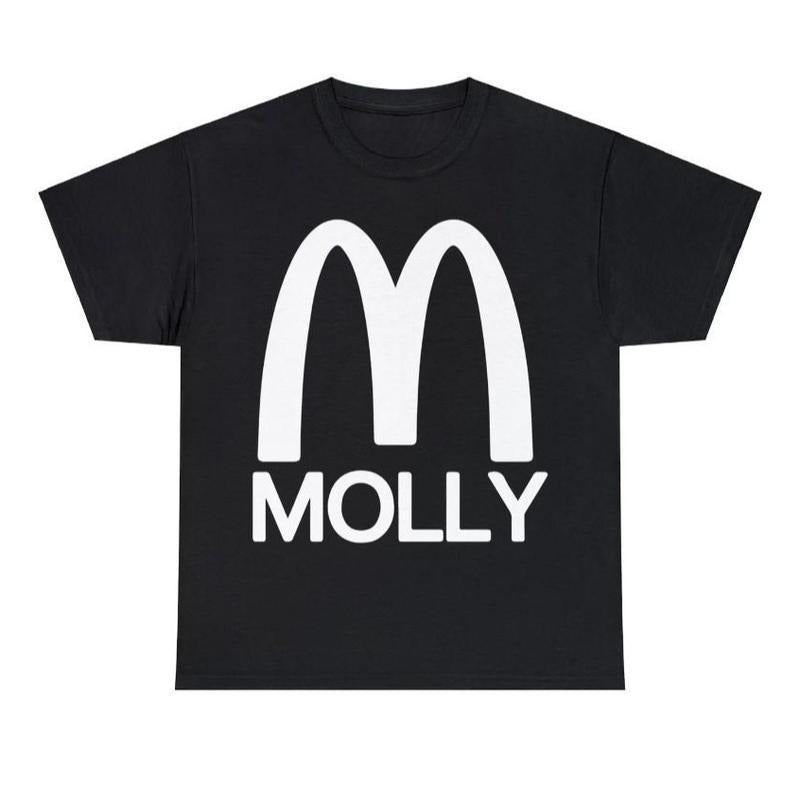 Molly Mcdonalds Style Y2K Crewneck Graphic T-shirt, Big Mcdonalds Vintage Funny Parody Tee, Unisex Shirt, Sweatshirt,...