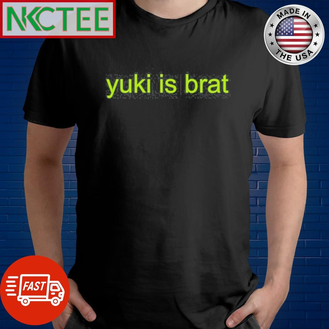 Mom Nicole Wearing Yuki Is Brat Shirt