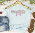 Mommy with Bows Tshirt Hoodie, Sweatshirt | PureTeeCo.com