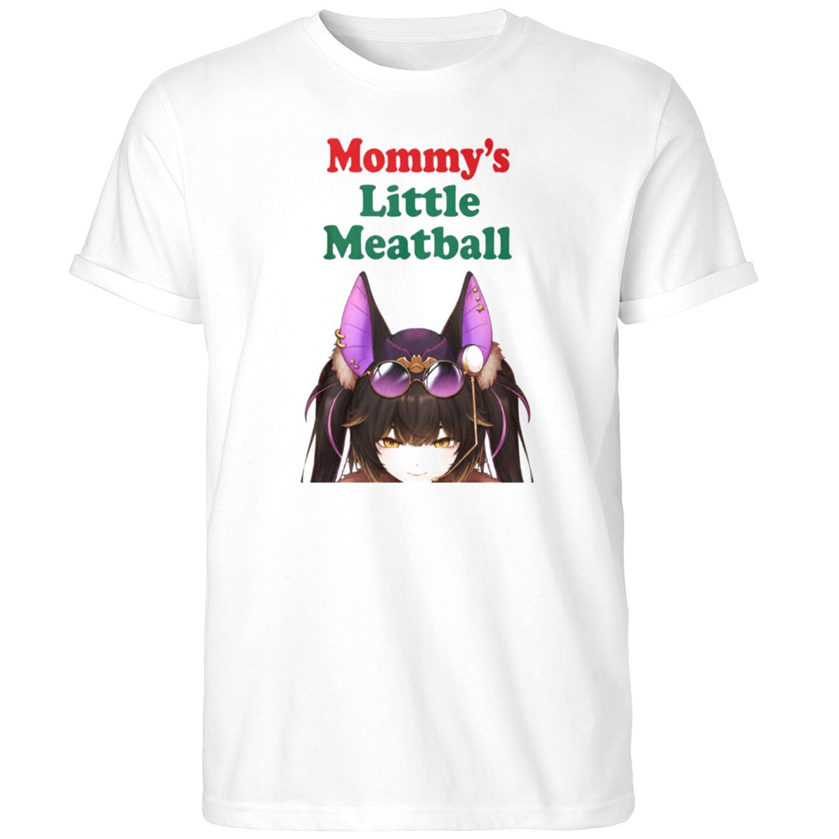 Mommy’s Little Meatball Bat Vtuber Shirt