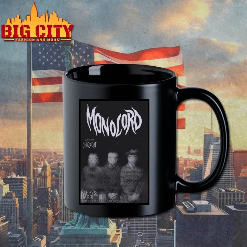 Monolord Pioneertown CA June 26 2026 Poster shirt