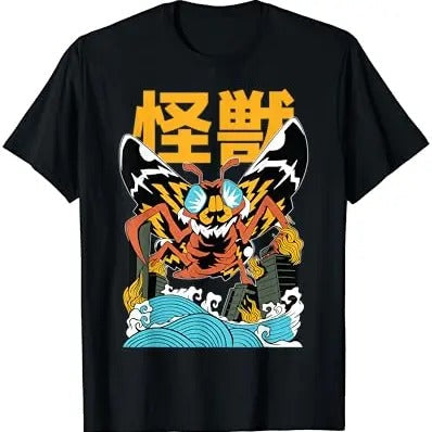 Monster Moth Kaiju Anime Japanese Monster TShirt Hoodie, Sweatshirt | PureTeeCo.com