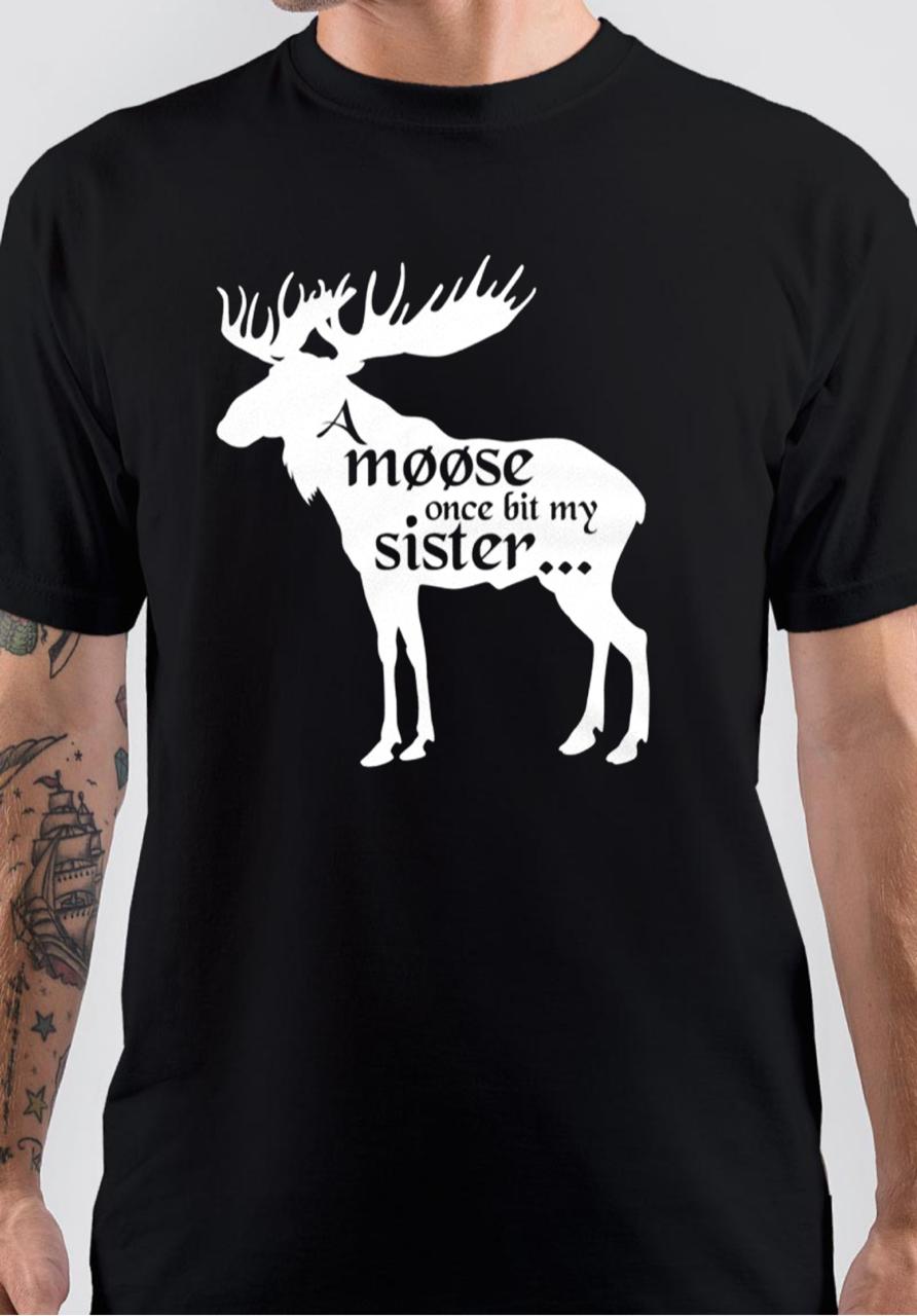 Monty Python A Moose Once Bite My Sister T-Shirt Hoodie, Sweatshirt | PureTeeCo.com