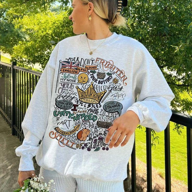 Monty Python French Castle Sweatshirt T-Shirts, Hoodie | PureTeeCo.com