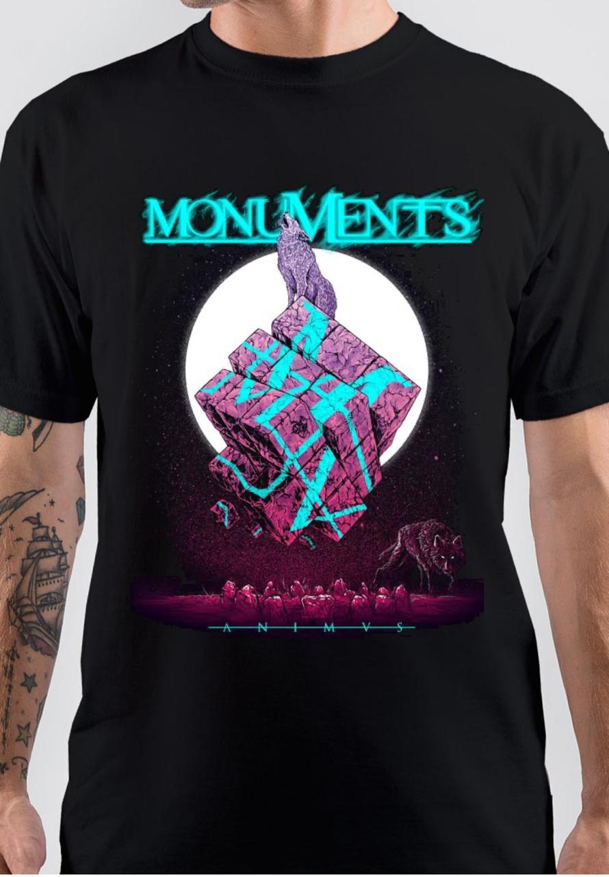 Monuments Black T-Shirt Hoodie, Sweatshirt | PureTeeCo.com
