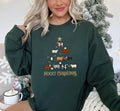 Mooey Christmas Sweatshirt, Moo Sweatshirts, Funny Heifer Sweater, Christmas Gift, Cow Lover Gifts, Cow Girl Sweatshirt,...