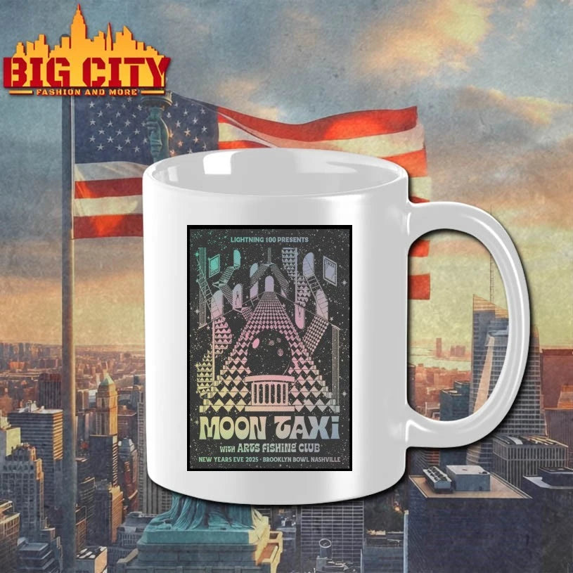 Moon Taxi Dec 31 2025 Brooklyn Bowl Nashville NYE Poster shirt