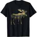 Moose Mountains Hiking Camping Alaska Nature Lover T-Shirt Made in USA Hoodie, Sweatshirt | PureTeeCo.com