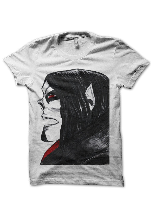 Morbius The Living Vampire White Half Sleeve T-Shirt Hoodie, Sweatshirt | PureTeeCo.com