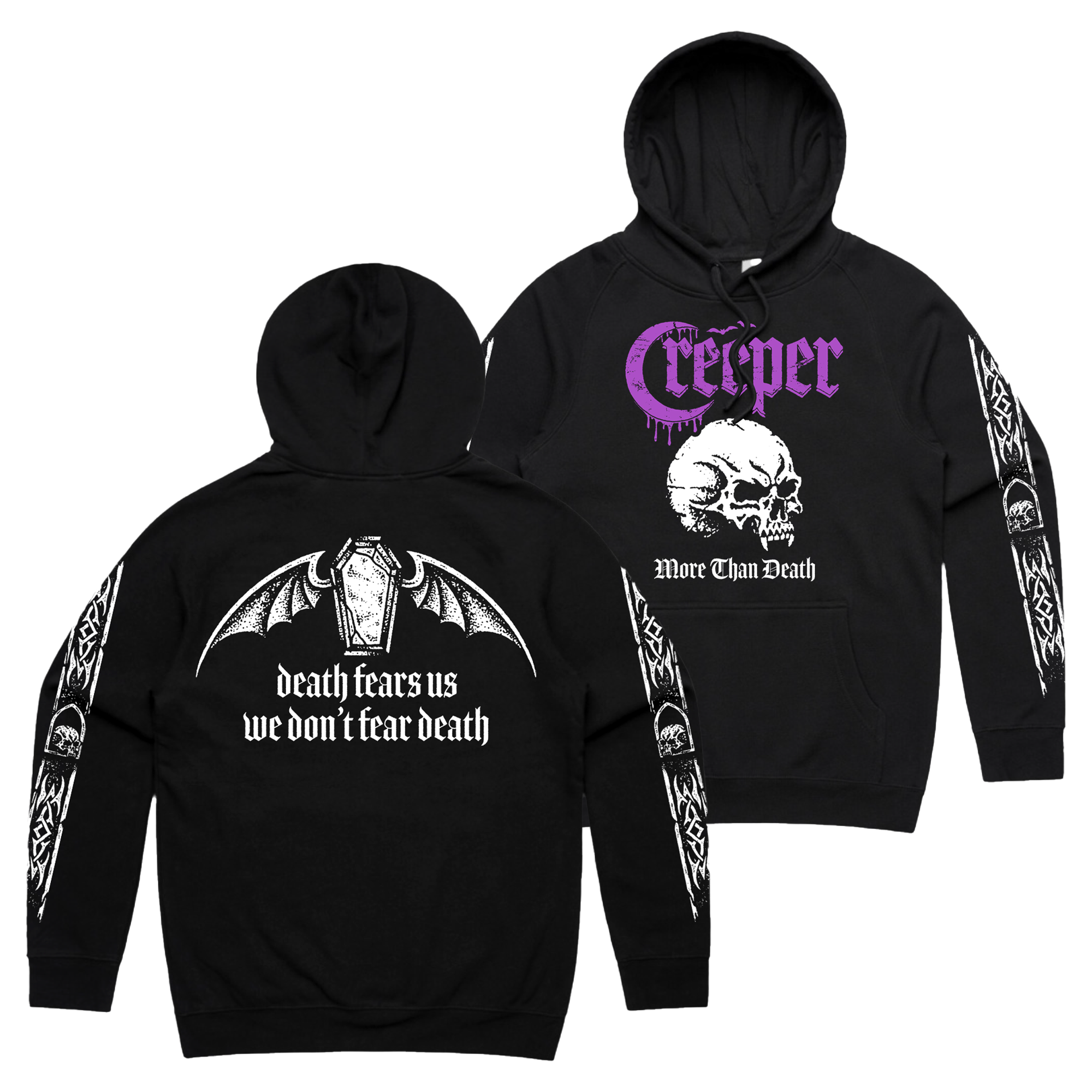 Creeper - More Than Death Hoodie T-Shirts, Sweatshirt | PureTeeCo.com (Image 1)