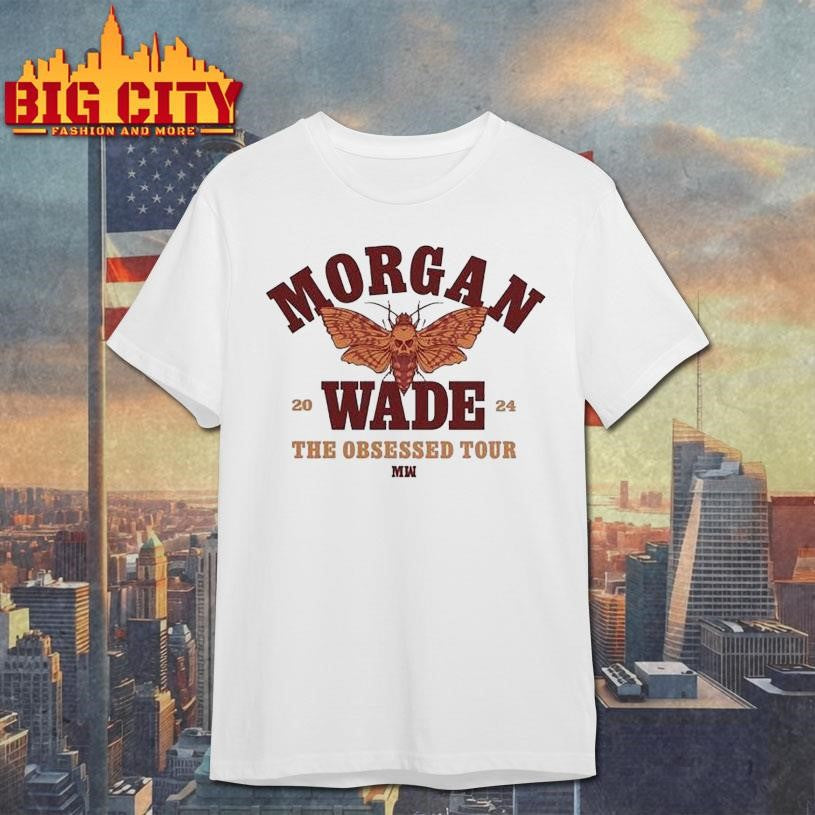 Morgan Wade The Obsessed Tour 2024 Skull Moth Shirt