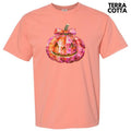 Mosaic Pink Jack O Lantern Comfort Colors T-Shirt 'NLB' Hoodie, Sweatshirt | PureTeeCo.com