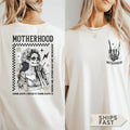 Motherhood Shirt Funny Mom Shirt Skeleton Mom Tee Motherhood Skull Mom Outfit Mom Life Shirt Gift For Mom...