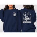 Motherhood Some Day I Rock It Sweatshirt, Funny Motherhood Rock Skeleton Sweatshirt, Trendy Mom Sweatshirt, Retro...