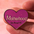 Motherhood, Live Through This Hole 90s Grunge Mashup. Heart. T-Shirts, Hoodie, Sweatshirt | PureTeeCo.com