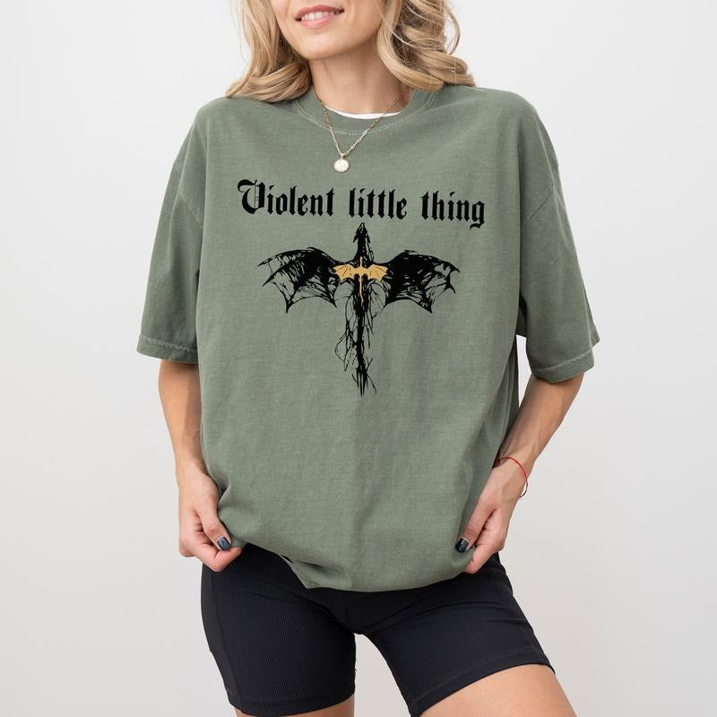 Motivation Little Thing Comfort Colors Shirt, Bookish Unisex Tee, Dragon Rider T-shirt, Fantasy Reader Clothing, Gifts...