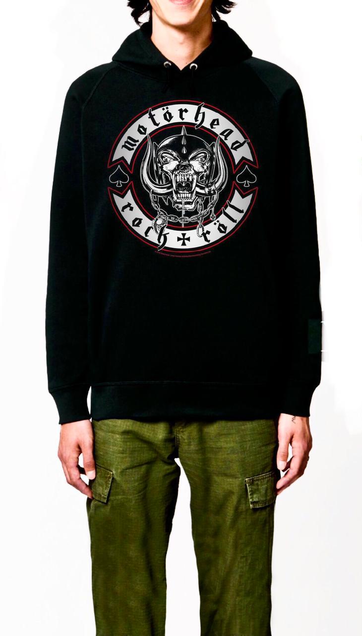 MotÃ¶rhead Logo Black Hoodie T-Shirts, Sweatshirt | PureTeeCo.com
