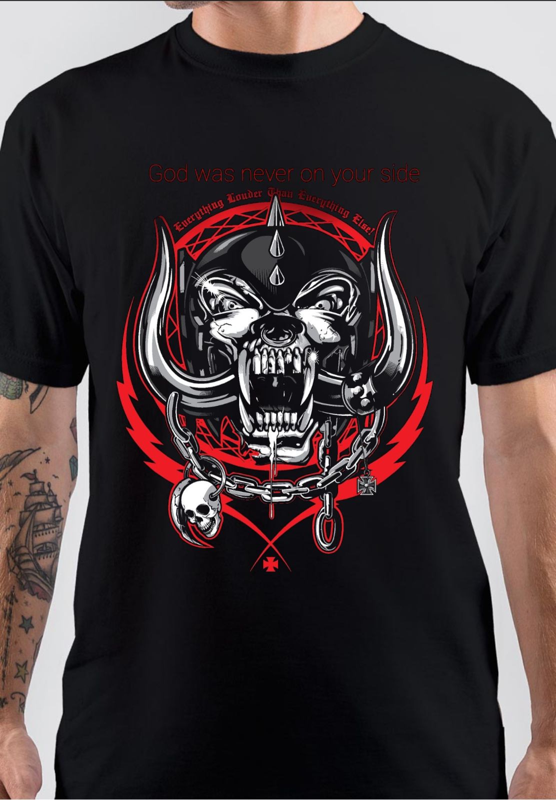 MotÃ¶rhead T-Shirt Style001 Hoodie, Sweatshirt | PureTeeCo.com