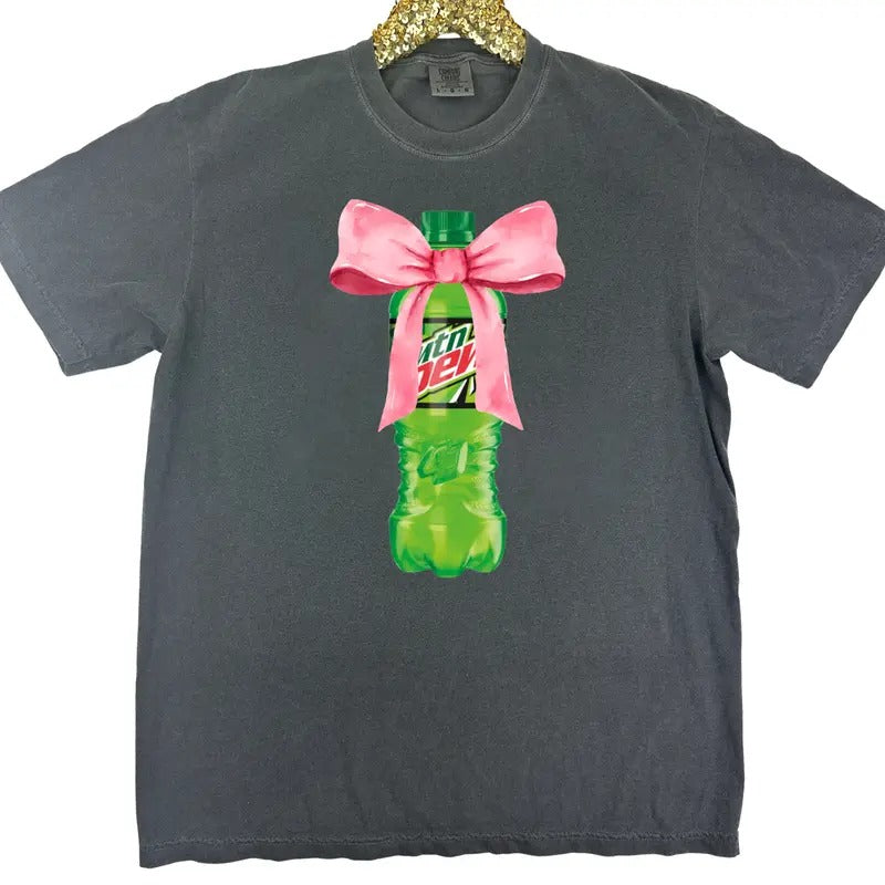 Mountain Bottle Coquette Comfort Colors T-Shirt 'NLB' Hoodie, Sweatshirt | PureTeeCo.com