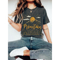 Mountain Mama Shirt,Camping Tee, Cute 70s ,Mountain Mom,Mom Hiking Shirt Hoodie, Sweatshirt | PureTeeCo.com