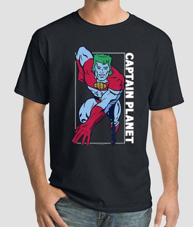 Movies Cartoon Captain Planet Tshirt Hoodie, Sweatshirt | PureTeeCo.com