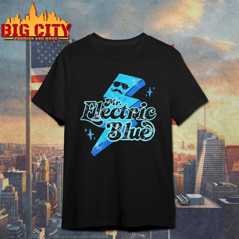 Mr Electric Blue Benson Boone shirt
