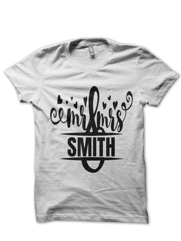 Mr. & Mrs. Smith T-Shirt Style004 Hoodie, Sweatshirt | PureTeeCo.com
