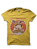 Mugiwara Ramen Yellow Half Sleeve T-Shirt Hoodie, Sweatshirt | PureTeeCo.com