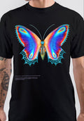 Multicolor Butterfly T-Shirt Hoodie, Sweatshirt | PureTeeCo.com