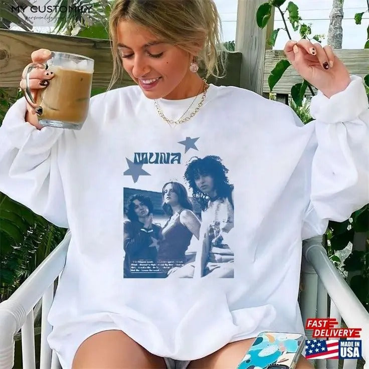 Muna Band Tour 2023 Fan Life Sweatshirt - Unisex Concert Apparel T-Shirts, Hoodie | PureTeeCo.com