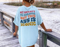 My Anxiety Is Chronic But This Ass Is Iconic T-Shirt, Women's Aesthetic Sweatshirt, Funny Sayings Womenswear Sweater,...