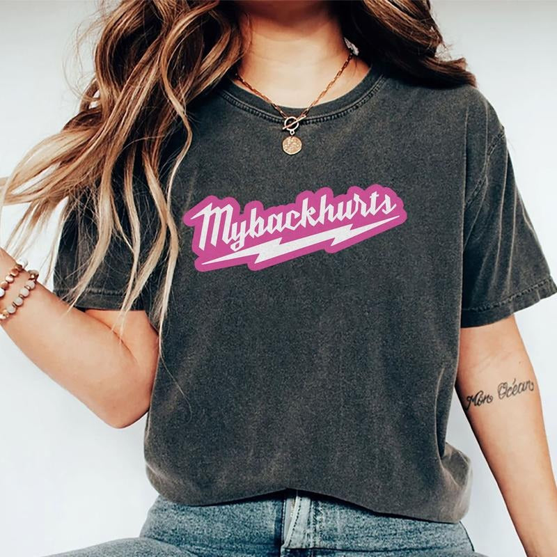 My Back Hurts Shirt, Spinal Pain Graphic Tee Women, Back Pain Unisex Shirt, Back Problems Shirt For Women, Comfy...