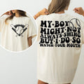 My Boy might not always swing but I do so watch your mouth , Funny Baseball Mom Sayings T-Shirts, Hoodie, Sweatshirt