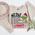 My Day I'm Booked, Grinh I'm Booked, Retro Movie Sweater, Grinhmas Tee, Movie Lover Gift, Funny Grinhmas Sweatshirt Hoodie
