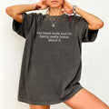 My Head Hurts But I'm Being Really Brave About It Tee, Headache Survivor Graphic Tee Women, Meme Unhinged Shirts, Funny...