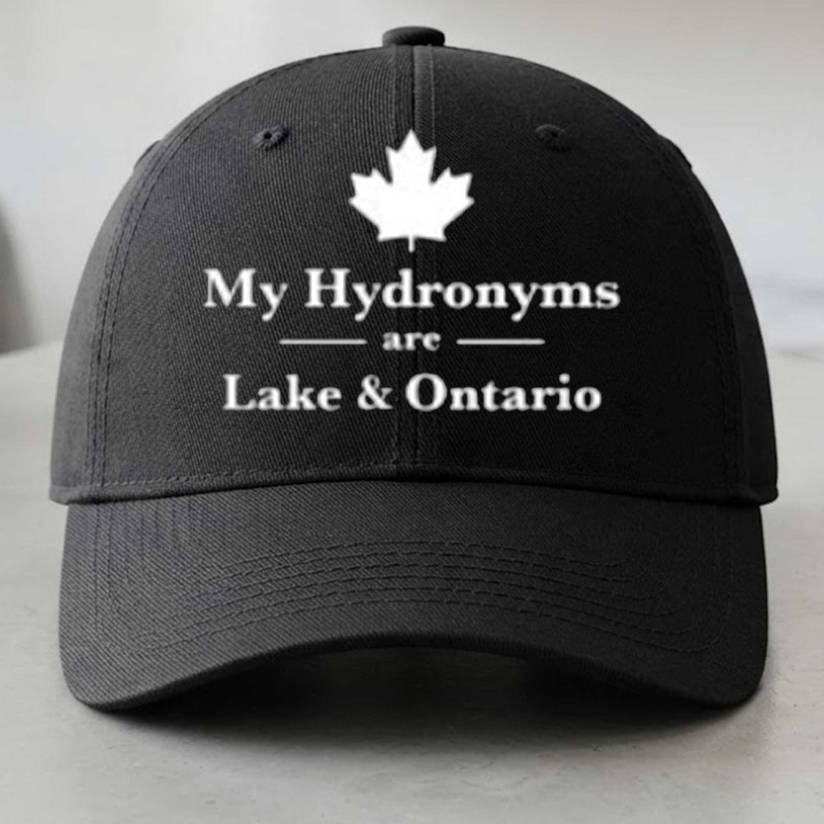 My Hydronyms Are Lake & Ontario Hat