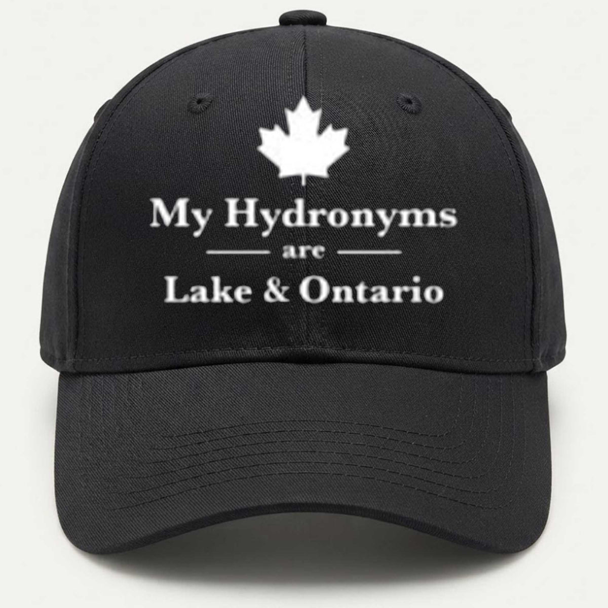 My Hydronyms Are Lake & Ontario Hat