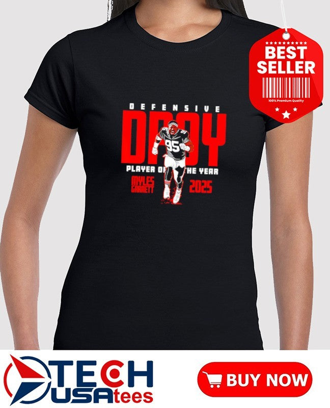 Myles Garrett Cleveland Browns 2025 Defensive Player of the Year shirt