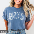 NANA Shirt, Vintage retro Nana Cotton Top Hoodie, Sweatshirt | PureTeeCo.com