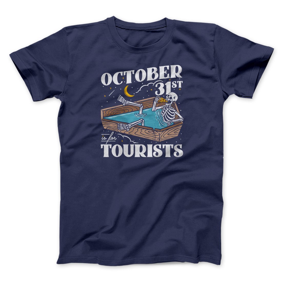 October 31st Is For Tourists Men/Unisex T-Shirt Hoodie, Sweatshirt | PureTeeCo.com (Image 5)