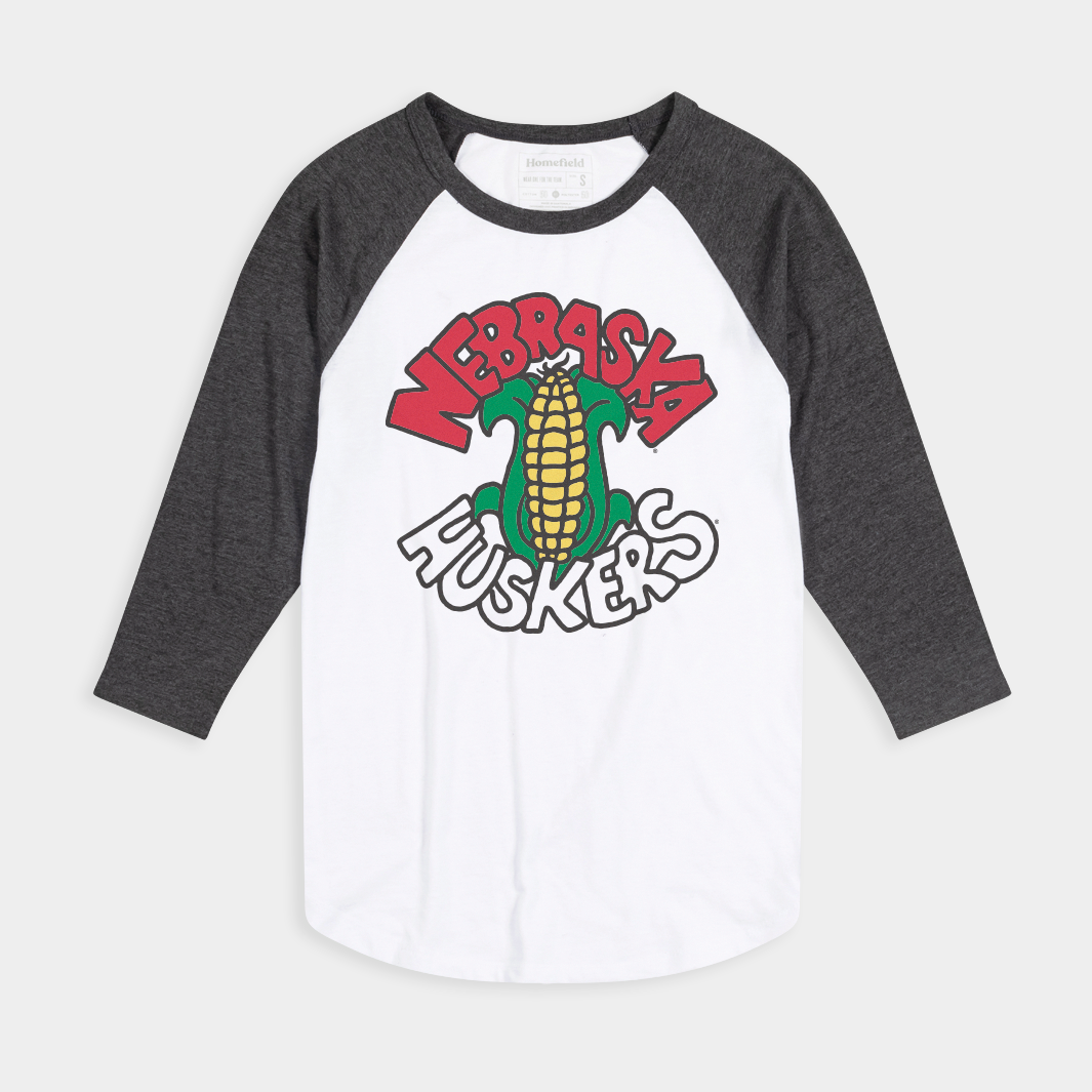 Vintage Nebraska Cornhuskers Baseball Tee Style001 Hoodie, Sweatshirt | PureTeeCo.com