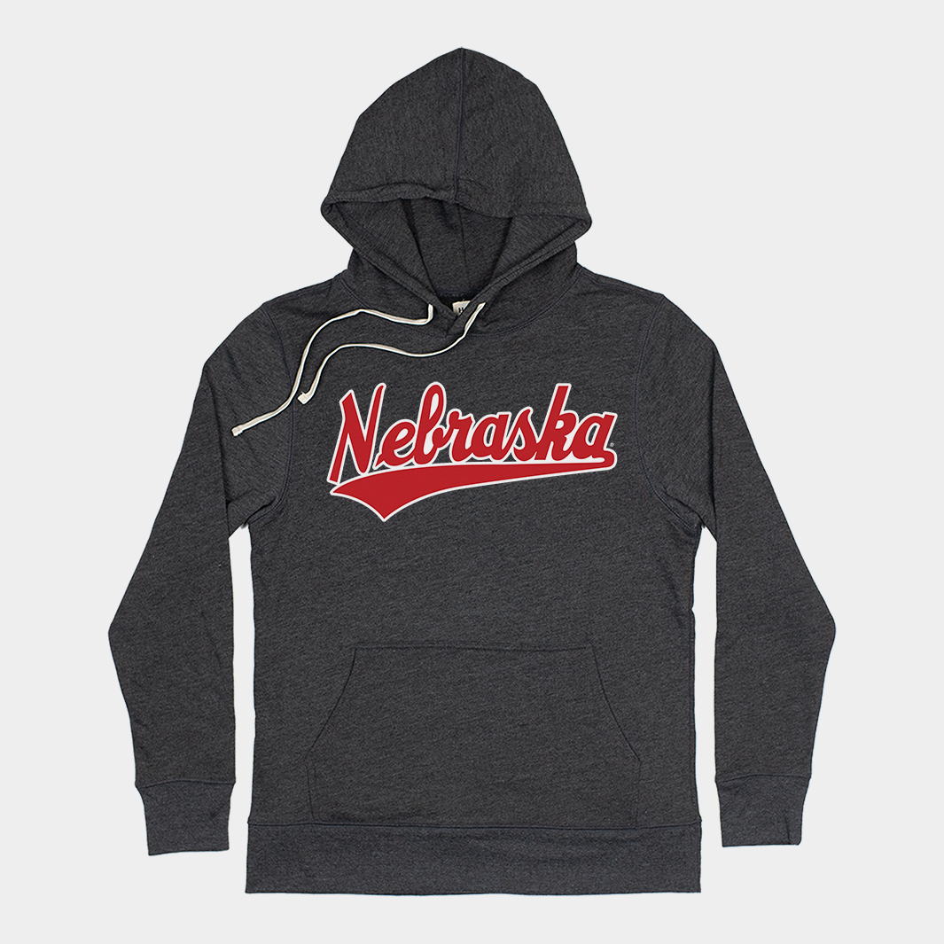 Nebraska Volleyball Script Hoodie T-Shirts, Sweatshirt | PureTeeCo.com