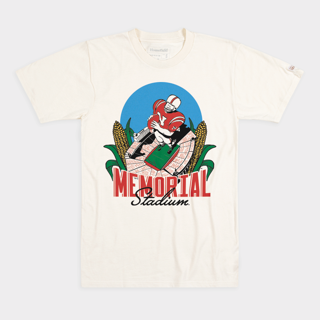 Nebraska Memorial Stadium Centennial Tee Hoodie, Sweatshirt | PureTeeCo.com