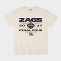 Gonzaga Bulldogs 2017 NCAA Final Four Heavyweight Tee Hoodie, Sweatshirt | PureTeeCo.com
