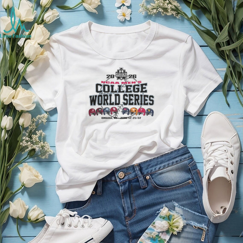 NCAA Merchandise 2026 NCAA Baseball Men’s College World Series Champions Bracket T Shirt