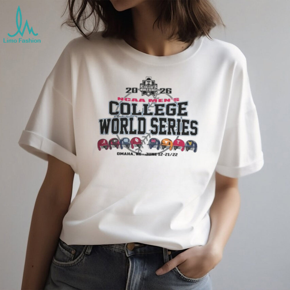 NCAA Merchandise 2026 NCAA Baseball Men’s College World Series Champions Bracket T Shirt