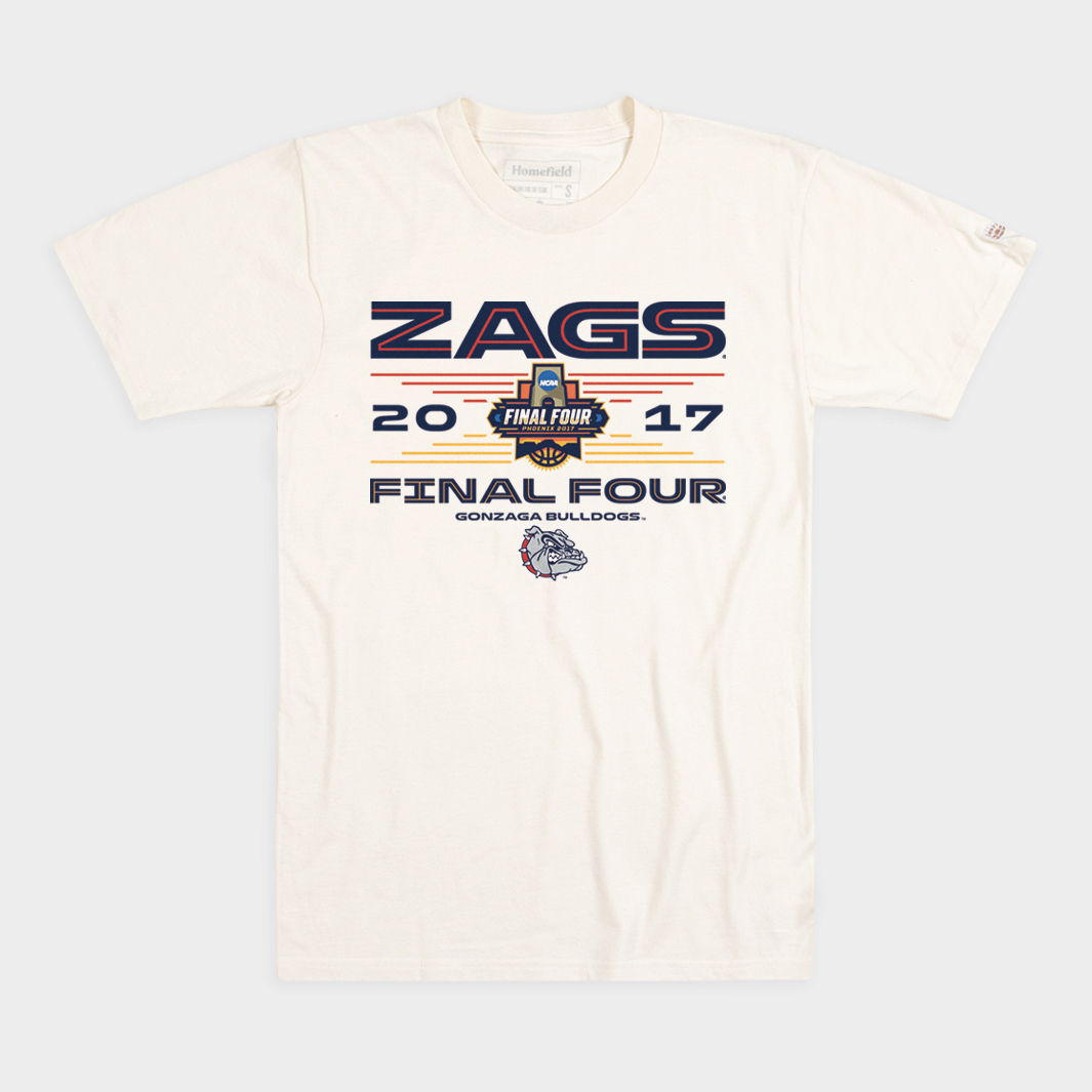 Gonzaga Bulldogs 2017 NCAA Final Four Tee Hoodie, Sweatshirt | PureTeeCo.com