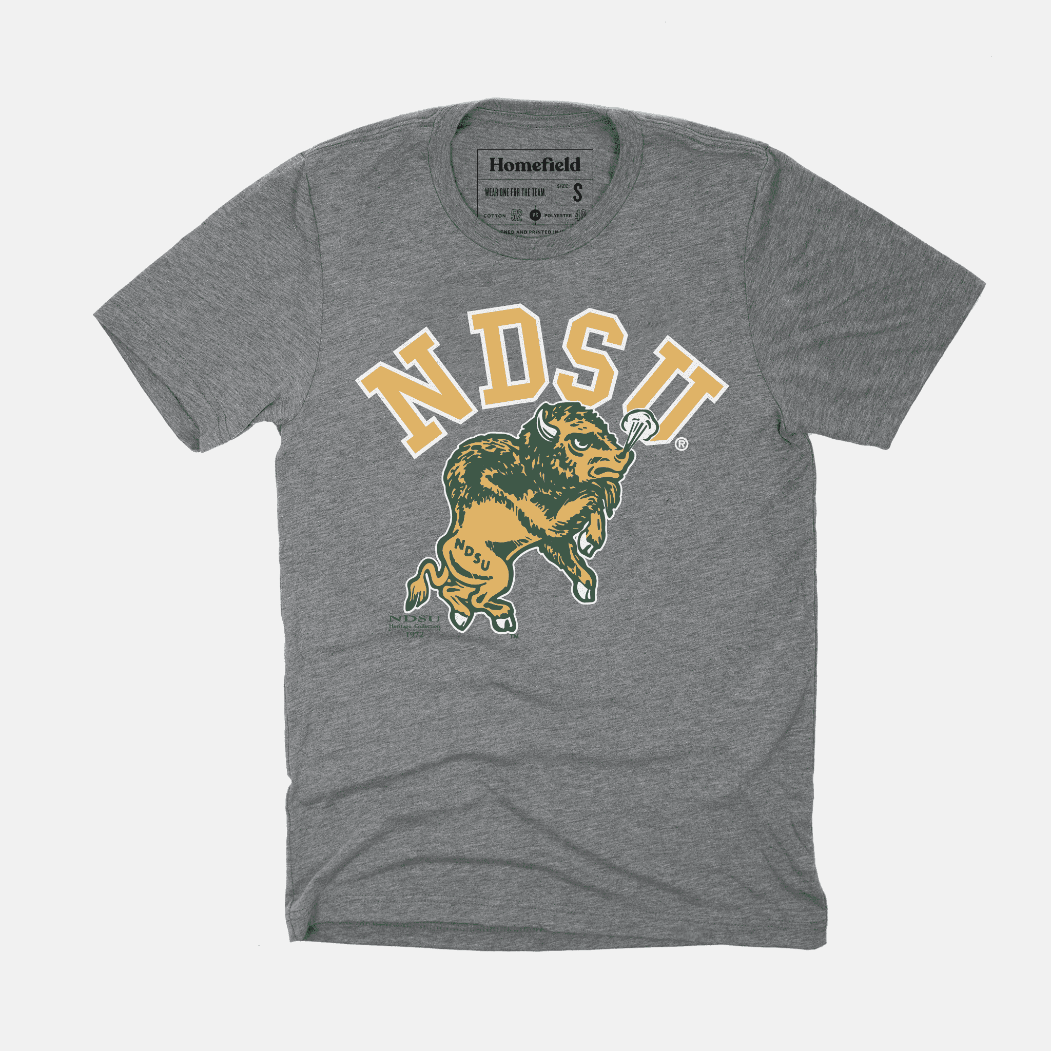 Vintage NDSU Bison Tee Style001 Hoodie, Sweatshirt | PureTeeCo.com
