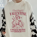 NEED MORE DOGS VALENTINES GILDAN Shirt~  coffee shirt Unisex Apparel Relaxed Fit Printed In The USA Clothing Womenswear...